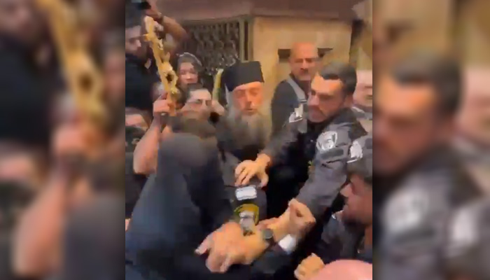 Izraelska Policija U Jerusalemu Hapsila Vjernike U Pravoslavnoj Crkvi (VIDEO)