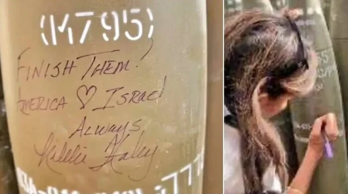 Bivša kandidatkinja za predsjednicu SAD-a Nikki Haley na izraelskoj granati napisala “Dovršite ih” Nikki Haley