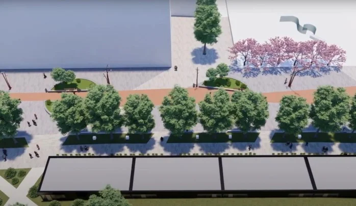 Gradska uprava Zenice objavila Prijedlog Idejnog rješenja Trga Alije Izetbegovića (VIDEO) Trg