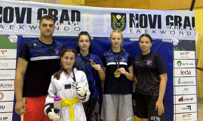 Taekwondo klub Zenica nastupio na prvenstvu Kup Novog Grada Sarajevo (FOTO)