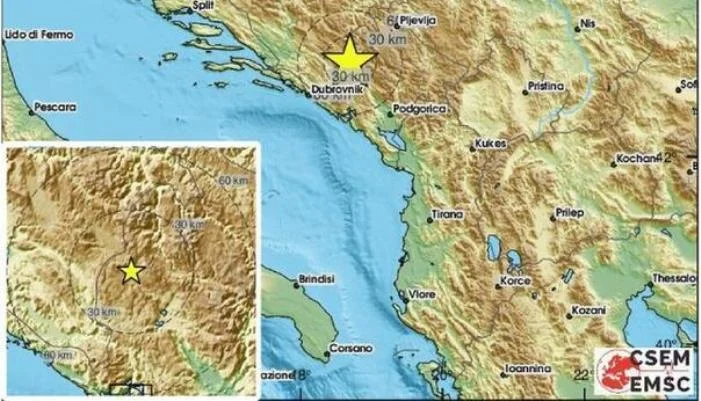 Zemljotres pogodio Crnu Goru, osjetio se i u Bosni i Hercegovini