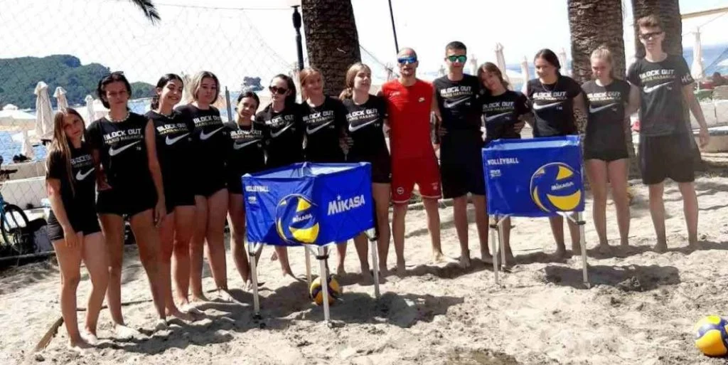 Odbojkašice “BLOCK OUT” Zenica na “Summer Volleyball Camps HH DRAČ i BUDVA 2024”
