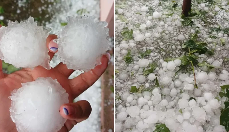 U pojedinim dijelovima BiH padao led veličine jajeta (VIDEO) Grad I Led