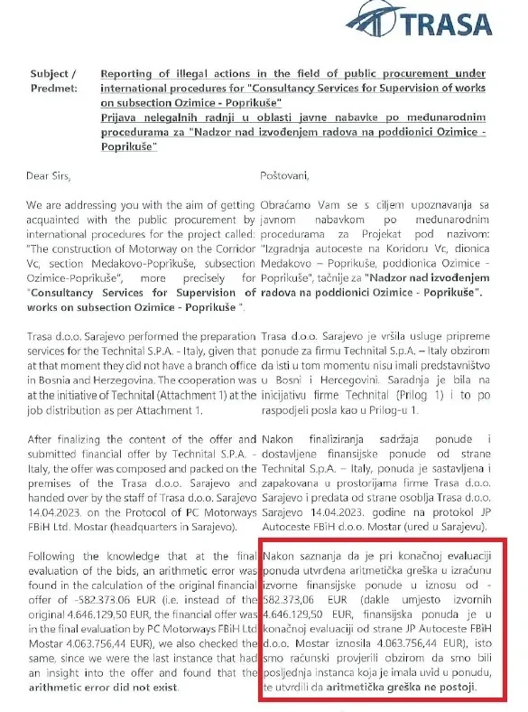 Kljucni Navod Prijavitelja O Podvali