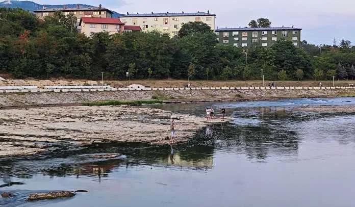 Suša i visoke temperature dovele količine rijeka u BiH na rekordno nizak nivo
