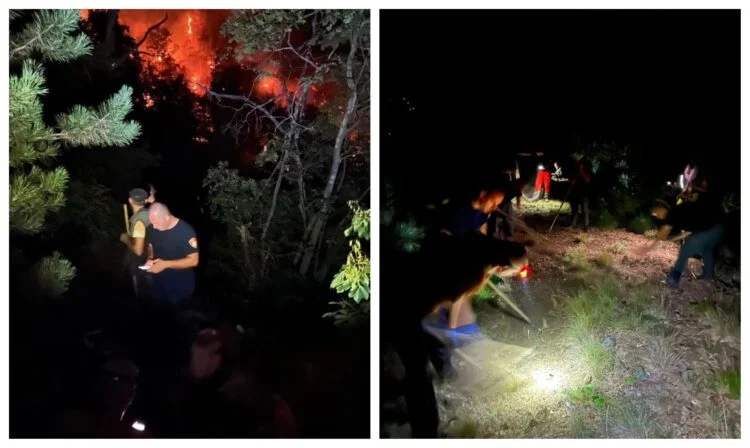 Mještani Željeznog Polja gasili požar, stiglo upozorenje i zabrana: Čeka se odluka Oružanih snaga (VIDEO)