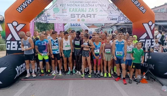 Održana ulična trka na 5km u Kaknju, učestvovao i Amel Tuka