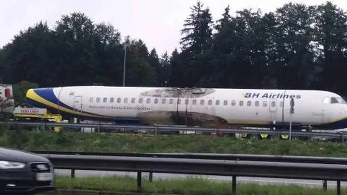 Olupina aviona propalog BH Airlinesa na njemačkom autoputu