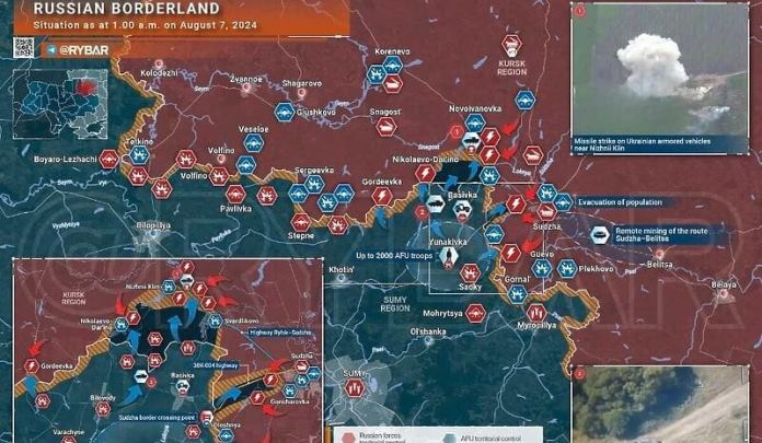 Ukrajinske snage prešle granicu i upale na teritorij Rusije