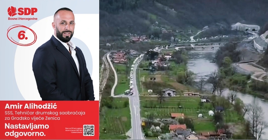 Kandidat SDP Zenica Amir Alihodžić o Ugovoru o prijateljskom okruženju koji je Grad Zenica potpisao sa JP Autoceste FBiH