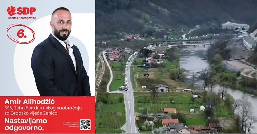 Kandidat SDP Zenica Amir Alihodžić o Ugovoru o prijateljskom okruženju koji je Grad Zenica potpisao sa JP Autoceste FBiH