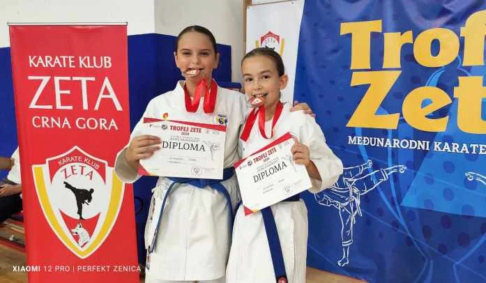 Zeničanka Merjem Bošnjak osvojila dvije srebrene medalje u Crnoj Gori (FOTO)