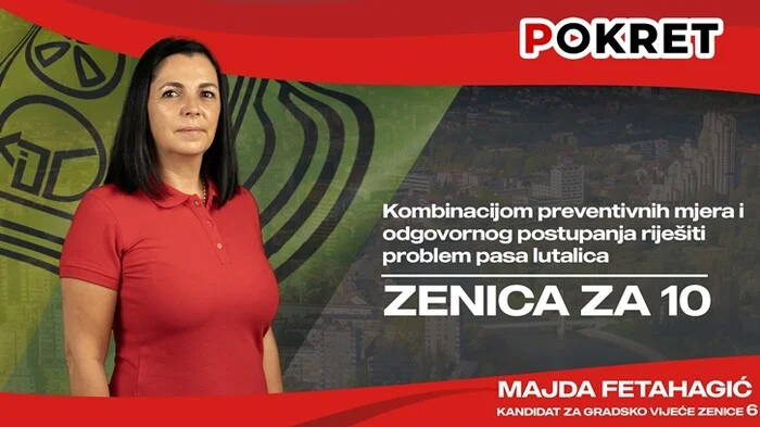 Majda Fetahagić (POKRET): Kombinacijom preventivnih mjera i odgovornog postupanja riješiti problem pasa lutalica