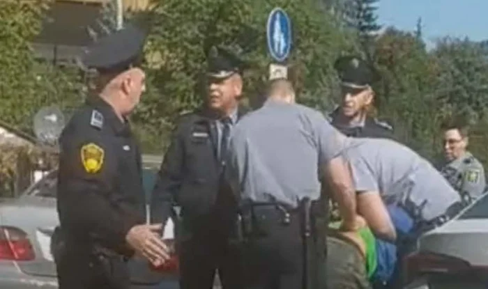 Napad na policajce u centru Zenice, dvije osobe uhapšene (VIDEO)