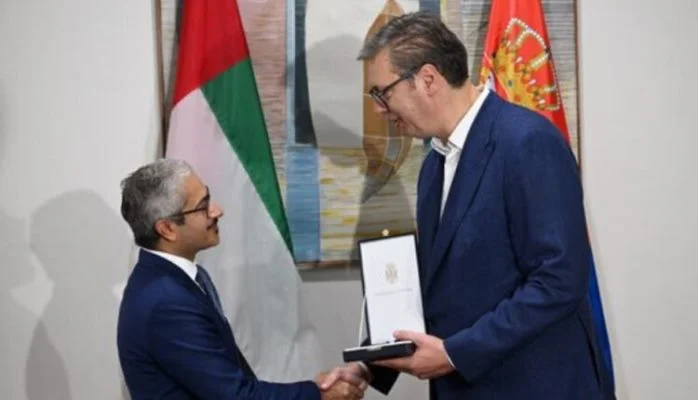 Vučić odlikovao ambasadora Emirata koji je glasao protiv Rezolucije o Srebrenici Vučić