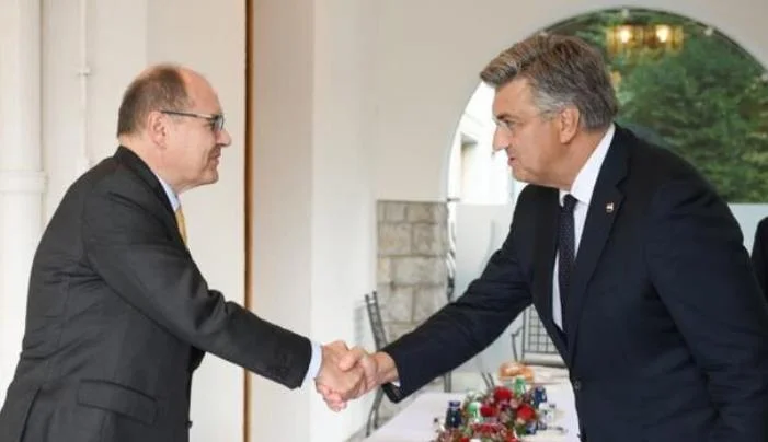 BiH opet predmet razgovora: Plenković sa Schmidtom i Pechom