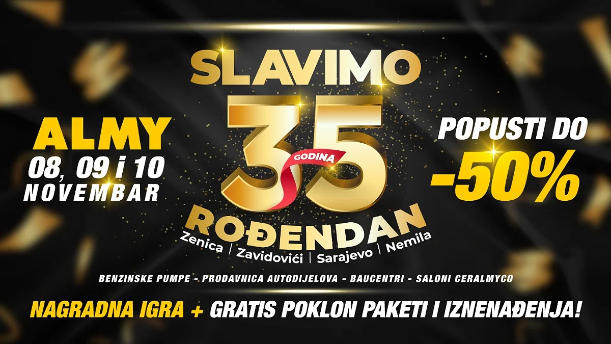 Almy 35. Rodjendan