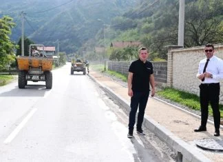 Ministar Šabani posjetio Nemilu: Prioritet nam je sigurnost učesnika u saobraćaju, posebno pješaka
