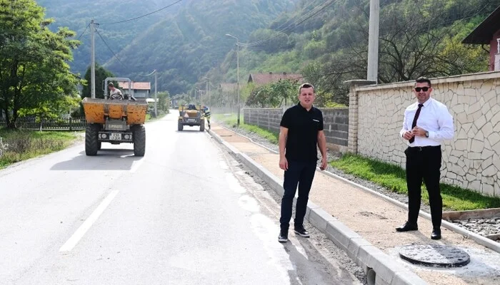 Ministar Šabani posjetio Nemilu: Prioritet nam je sigurnost učesnika u saobraćaju, posebno pješaka