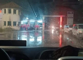 GSS Zenica učestvovao u hitnoj evakuaciji stanovništva u Konjicu GSS Zenica