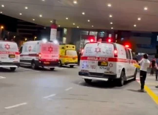 U napadu dronom u Izraelu povrijeđeno 67 osoba, zakazala protivzračna odbrana Izarel Hitna Pomoc
