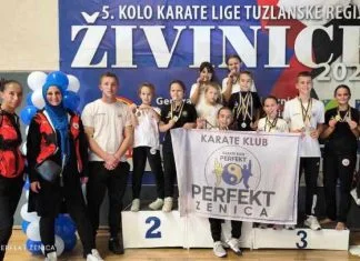 Zeničanka Merjem Bošnjak osvojila zlato na karate turnirima u Tuzli i Živinicama (FOTO) KK Perfekt