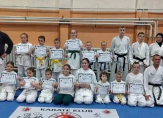 U prostorijama Karate kluba “REI” Zenica održano polaganje za učenička i majstorska zvanja (FOTO) KK Rei