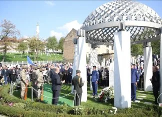 Na mezarju Kovači u Sarajevu obilježena 21 godina od smrti Alije Izetbegovića Kovači