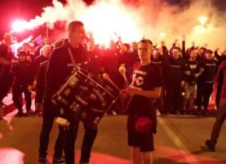 Zagrijava se atmosfera u Zenici pred susret BiH – Mađarska (FOTO) Navijači BiH