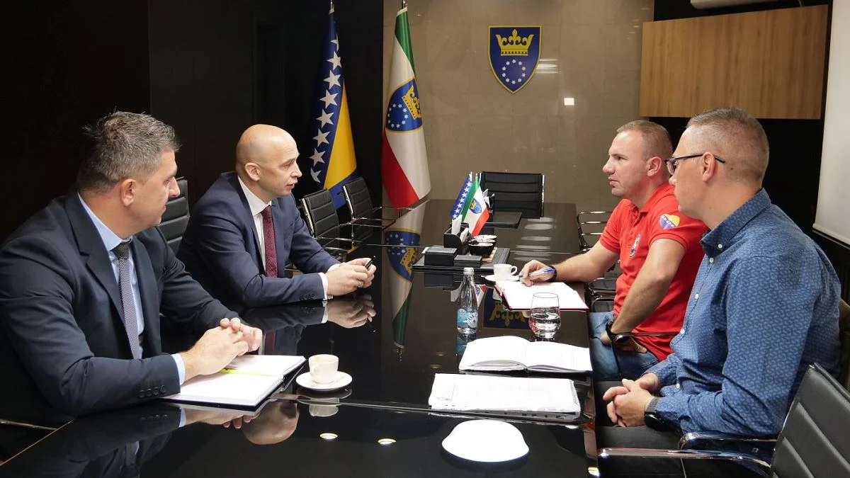 Premijer Pivić ugostio čelnike zeničkog GSS-a: Zenički spasioci će biti članovi USAR tima