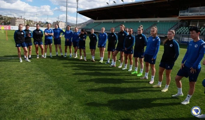 Nogometašice BiH protiv Srbije u Zenici igraju utakmicu prvog kruga baraža za EP 2025.