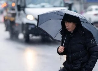 U cijeloj BiH na snazi narandžasto upozorenje zbog vjetra, kiše i snijega Vjetar, Kiša, Snijeg