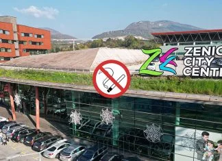 Zenica City Centar, Pusenje