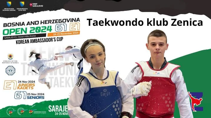 Dizdarević i Spahić iz Zenice spremni za taekwondo turnir “Bosnia and Herzegovina Open”