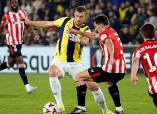 Fenerbahçe poražen kod kuće od Athletica, Džeko ušao sa klupe Edin Dzeko Bilbao