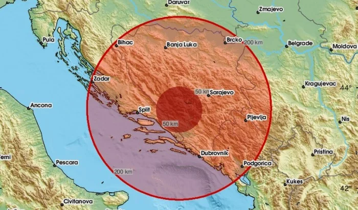Zemljotres pogodio Bosnu i Hercegovinu: “Dobro je zatreslo”