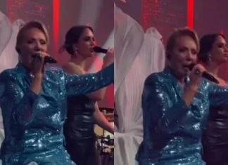 Lepa Brena prvi put nastupala nakon povrede noge Lepa Brena