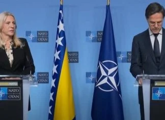 Rutte nakon sastanka sa Cvijanović: Nećemo dozvoliti ugrožavanje mira Rutte I Cvijanović