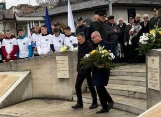 Delegacija ZDK-a na obilježavanju 32. godišnjice formiranja Trećeg korpusa