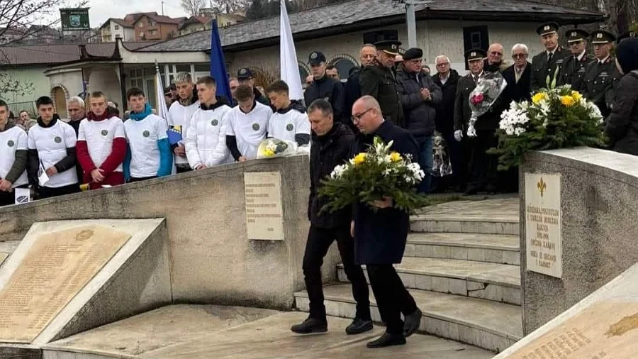 Delegacija ZDK-a na obilježavanju 32. godišnjice formiranja Trećeg korpusa
