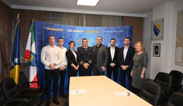 U Upravi policije MUP-a ZDK upriličeno svečano polaganje zakletve za 5 kadeta