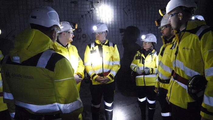 Premijer Pivić i ministri posjetili Rudnik cinka, barita i olova Rupice kod Vareša (FOTO)