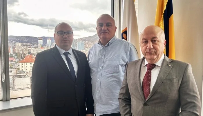 Ministar Sirovica održao sastanak sa Federalnim ministrom za boračka pitanja Nedžadom Lokmićem