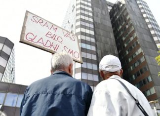 Protest Penzionera