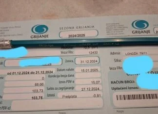 Račun Za Grijanje