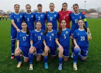 Mlade reprezentativke BiH slavile u testu protiv Makedonki Mlada ženska Reprezentacija BiH