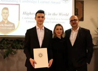 Zeničanin Tarik Hadžić postigao najbolji rezultat na svijetu na Cambridge IGCSE ispitu (FOTO) Tarik Hadžić