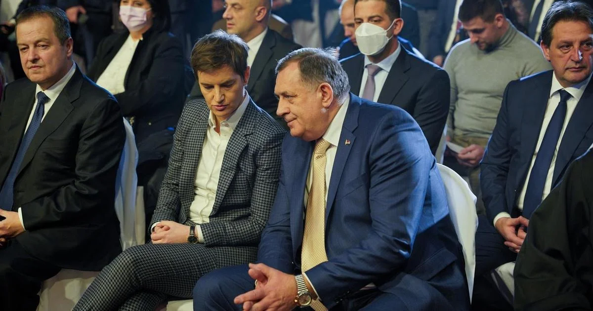 Ana Brnabić I Milorad Dodik