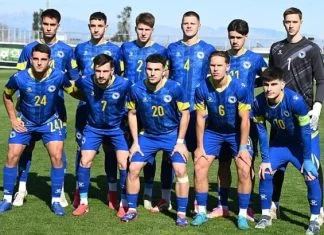 Mlada reprezentacija BiH poražena u Zenici od selekcije Crne Gore Mlada Reprezentacija BiH