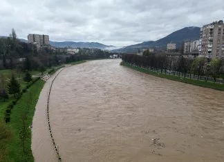 Poplava, rijeka Bosna, Zenica, poplave
